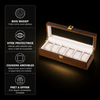 Boite a Montre Marron avantages