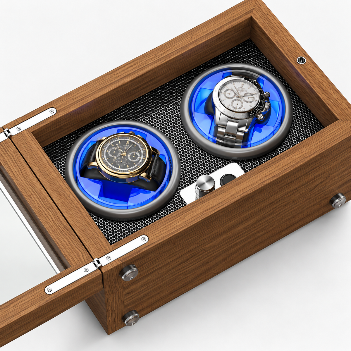 Remontoir Montre Automatique Bois 2 à 4 Montres