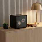 Boite remontoir 2slot black paint   lifestyle chevet