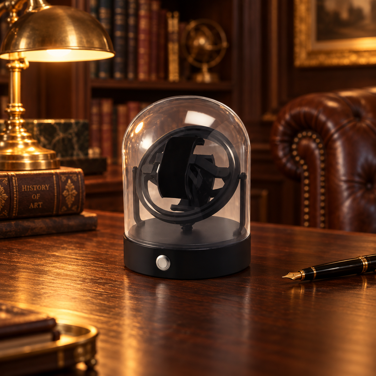 E remontoir dome Noir hero bureau