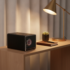 Boite remontoir black leather   lifestyle chevet
