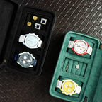Étui de Voyage Montres Noir