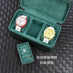 Étui de Voyage Montres Noir