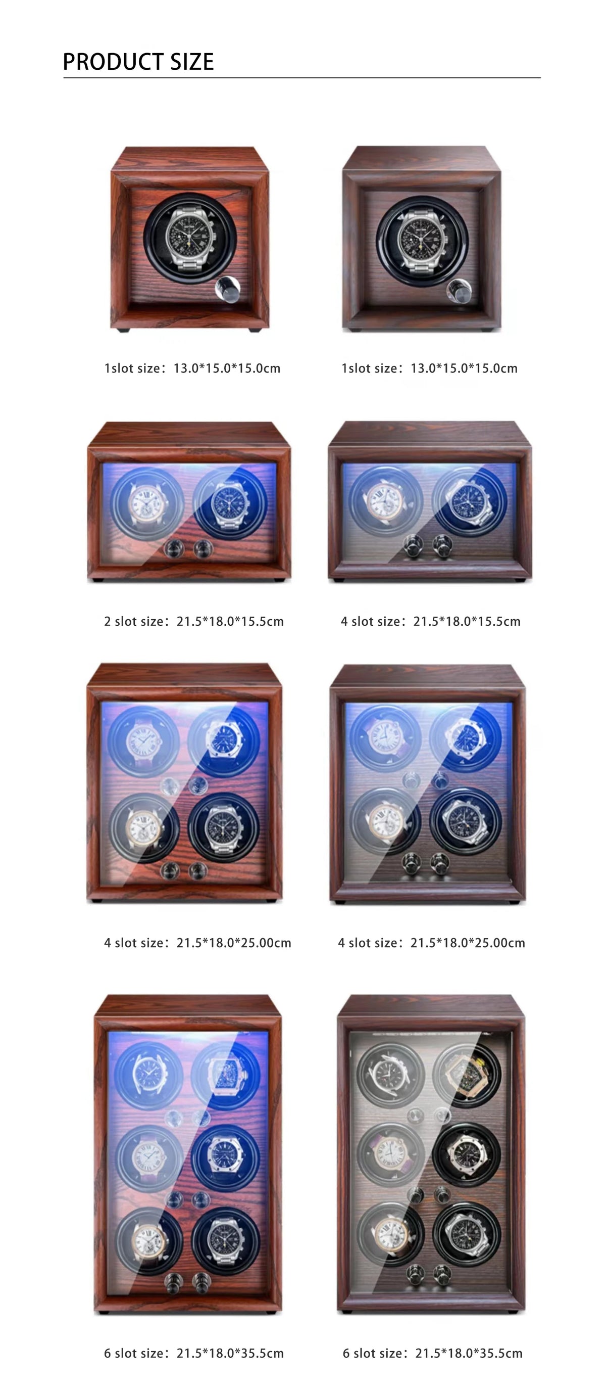 Remontoir Montre Automatique 6 Montres