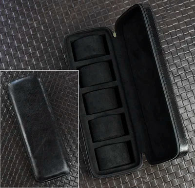 Étui de Voyage Montres Noir