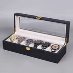 Boîte à Montre en Bois 6 Montres