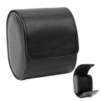 Étui Rouleau à Montres en Cuir Noir 1 à 3 Montres