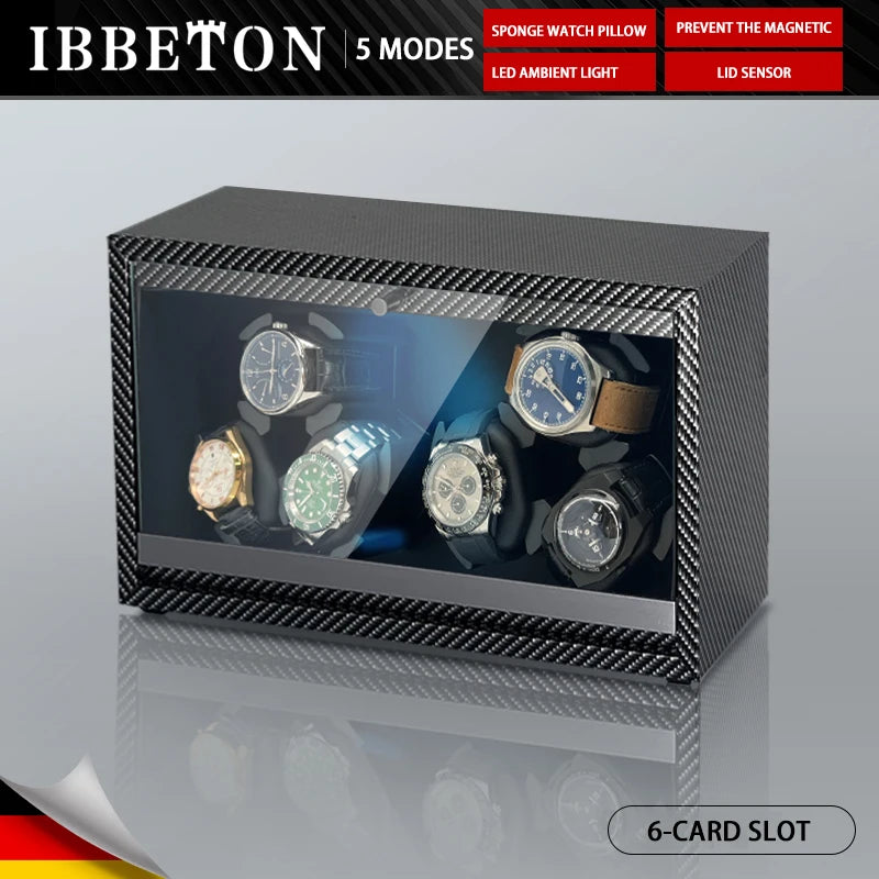 Remontoir Montre Automatique Carbone