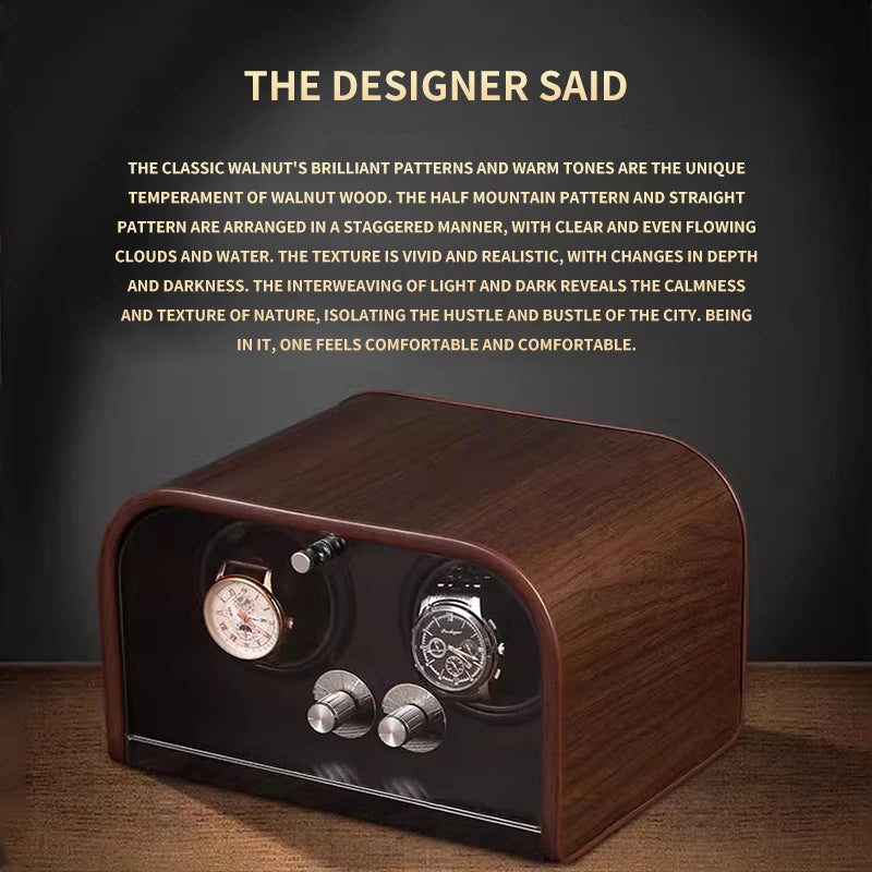 Remontoir pour Montre Automatique Bois 2 à 6 Montres