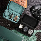 Étui de Voyage Montres Noir