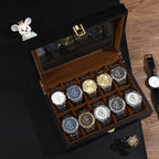 Boîte à Montre en Bois 6 Montres
