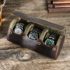 Étui Montre Voyage Cuir