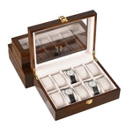 Boîte à Montre en Bois 6 Montres