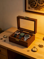 Boîte à Montre Bois 3 Montres