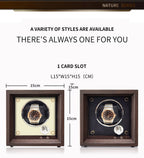 Remontoir Montre Automatique Bois 2 à 4 Montres