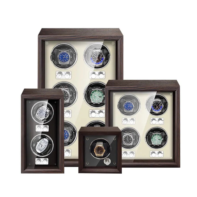Remontoir Montre Automatique Bois 2 à 4 Montres
