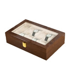 Boîte à Montre en Bois 6 Montres