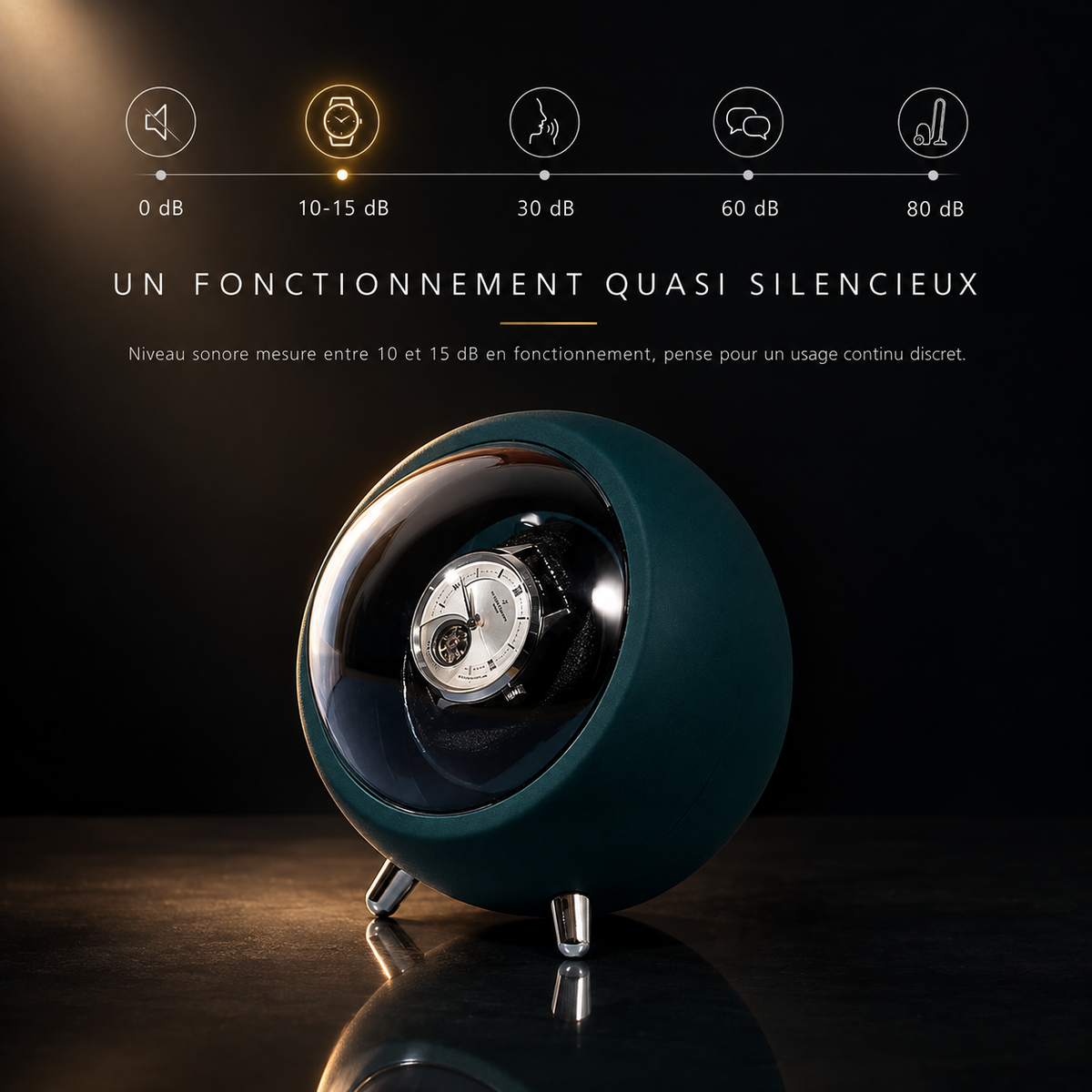 Remontoir pour Montre Automatique Vert type2