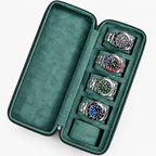 Étui de Voyage Montres Vert