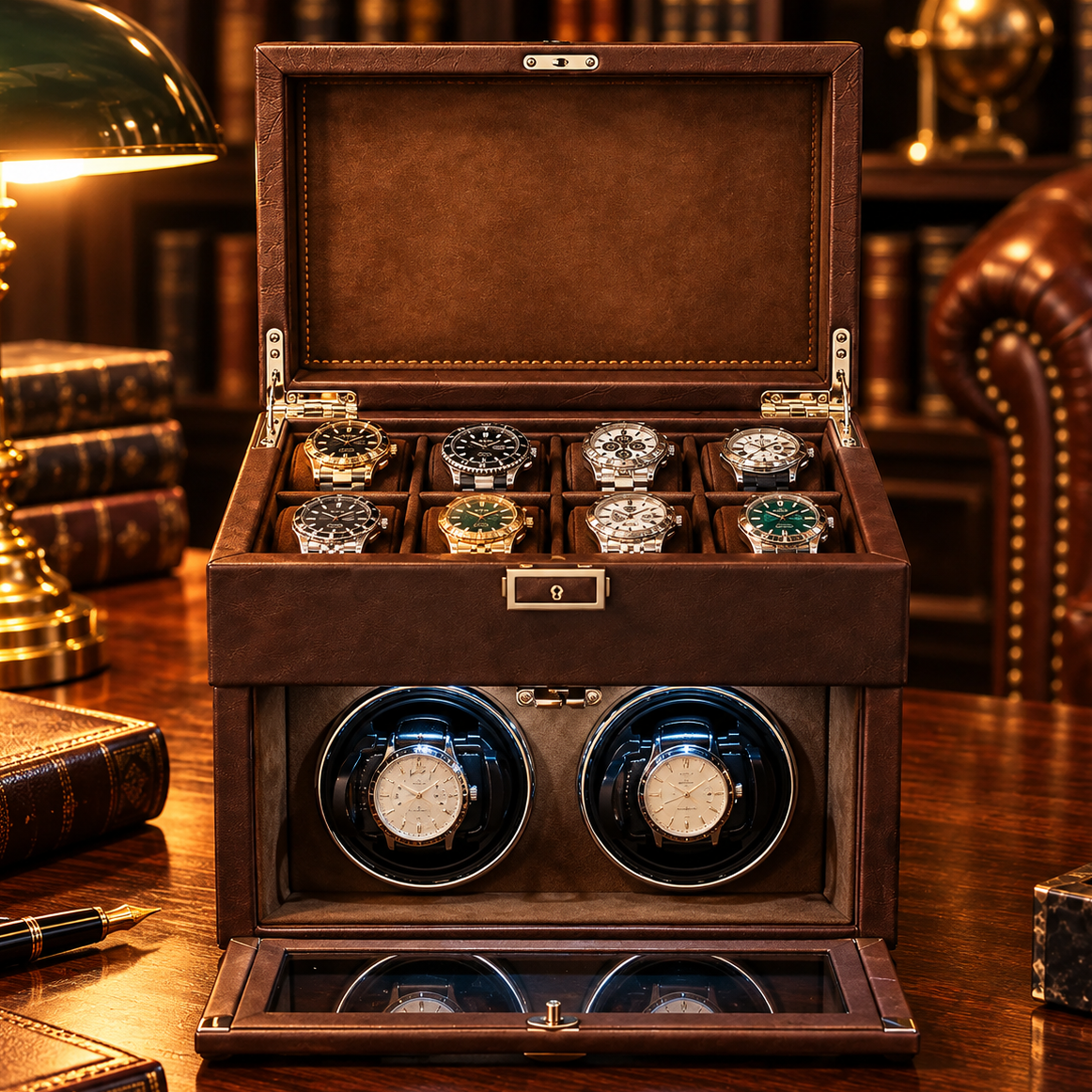 Boîte Remontoir Montre Automatique