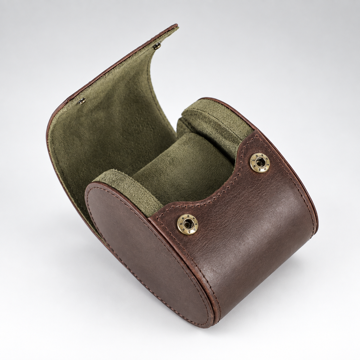 Étui Montre Voyage Cuir 1 montre - packshot studio
