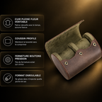 Étui Montre Voyage Cuir - avantages produit