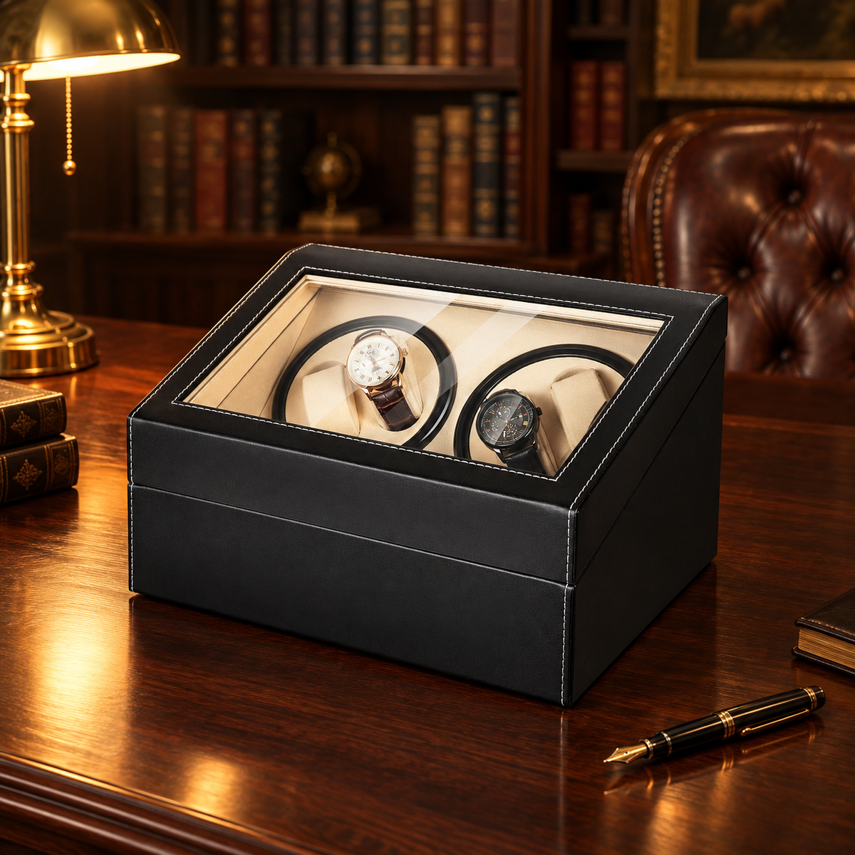 F remontoir bois Noir hero bureau