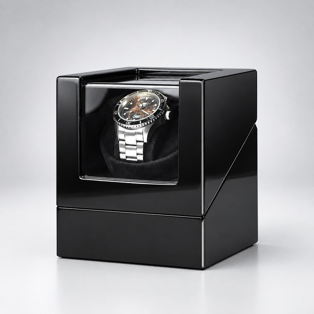 remontoir noir 1montre studio clean