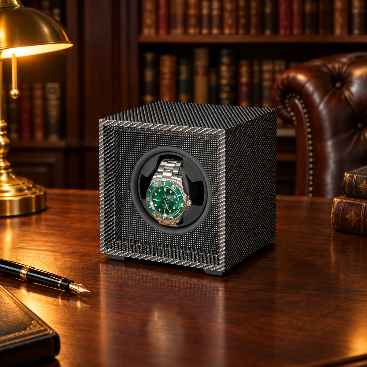 remontoir carbone 1montre hero bureau