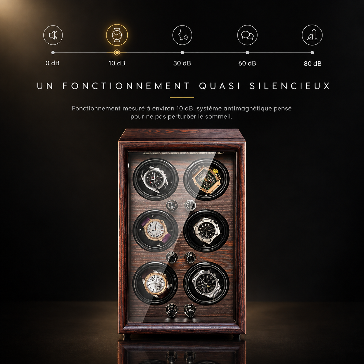 L 6montres Bois decibels
